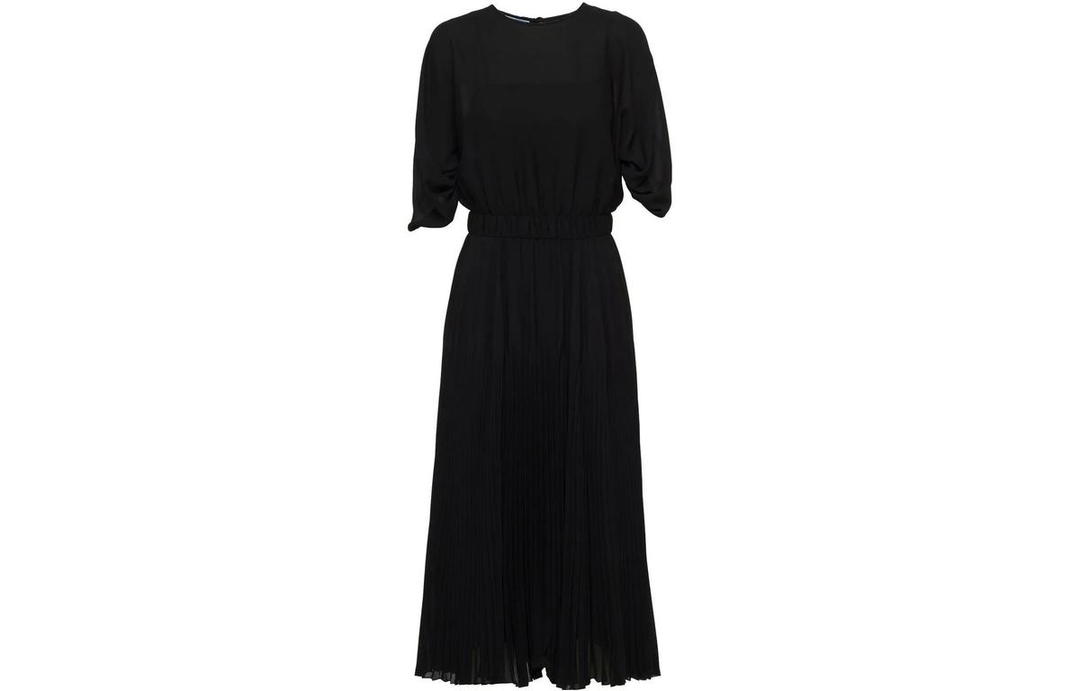 Prada Prada Short-Sleeved Dresses Women's Black