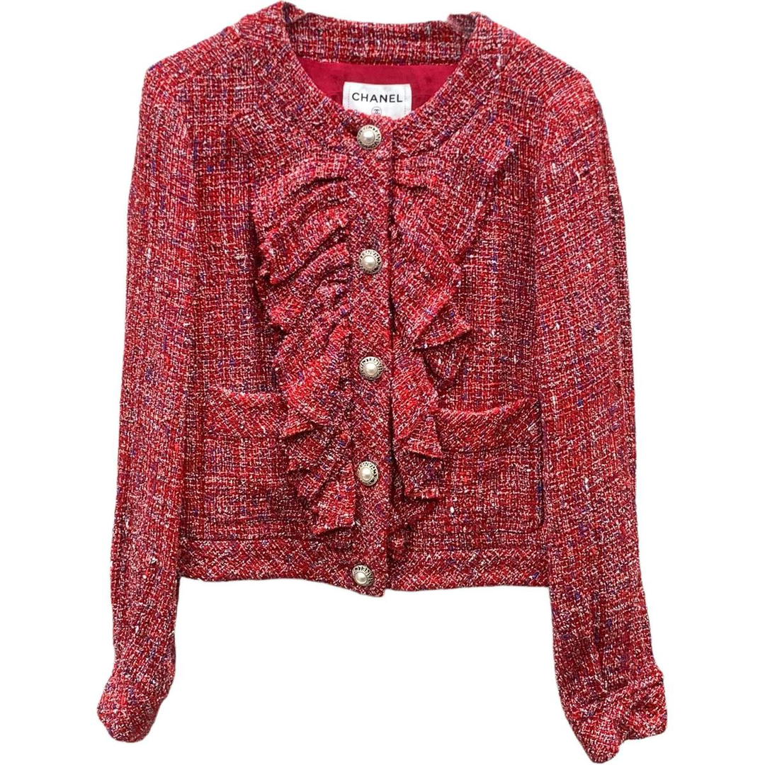 Chanel Chanel Jackets & Coats Women's Red