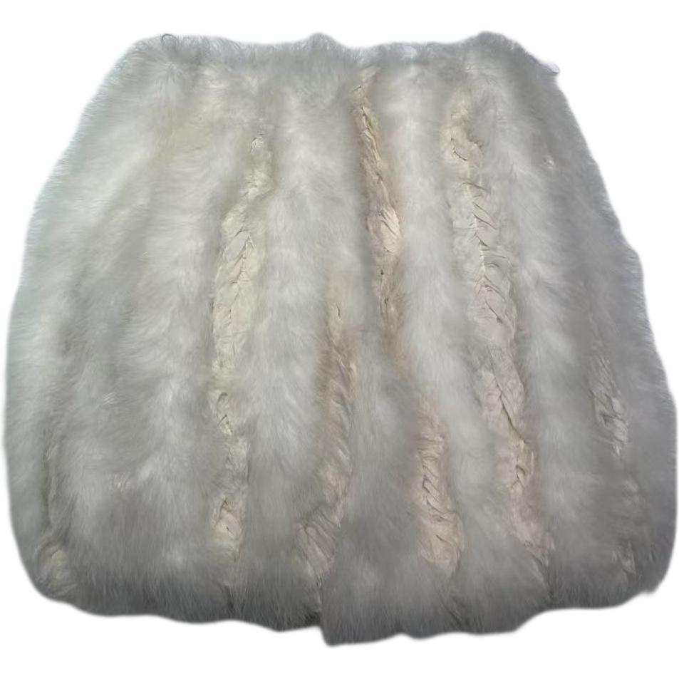 Chanel Chanel 19K Snowfield Collection Casual Short Skirts Women's White