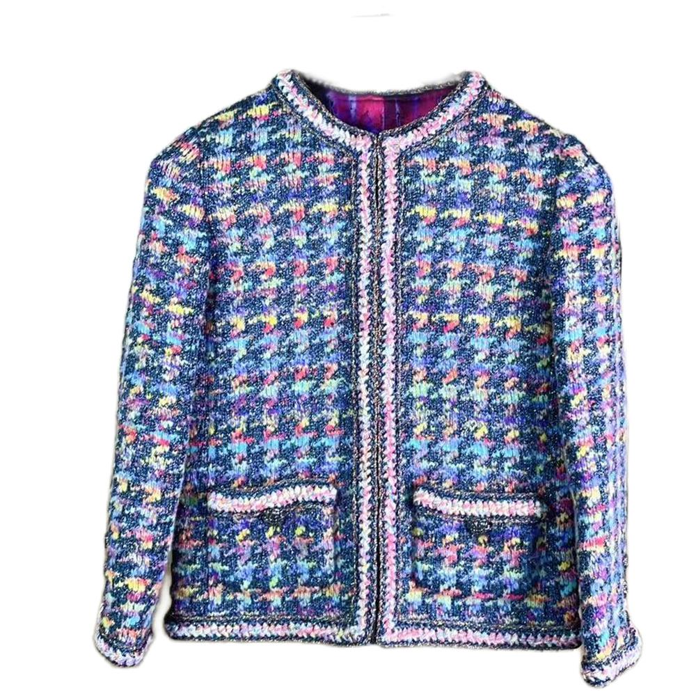 Chanel Chanel Cropped Coats Women's Multicolor