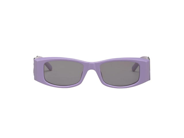 Palm Angels Palm Angels Angel Sunglasses In Violet Acetate With Light Grey Lenses - view 1