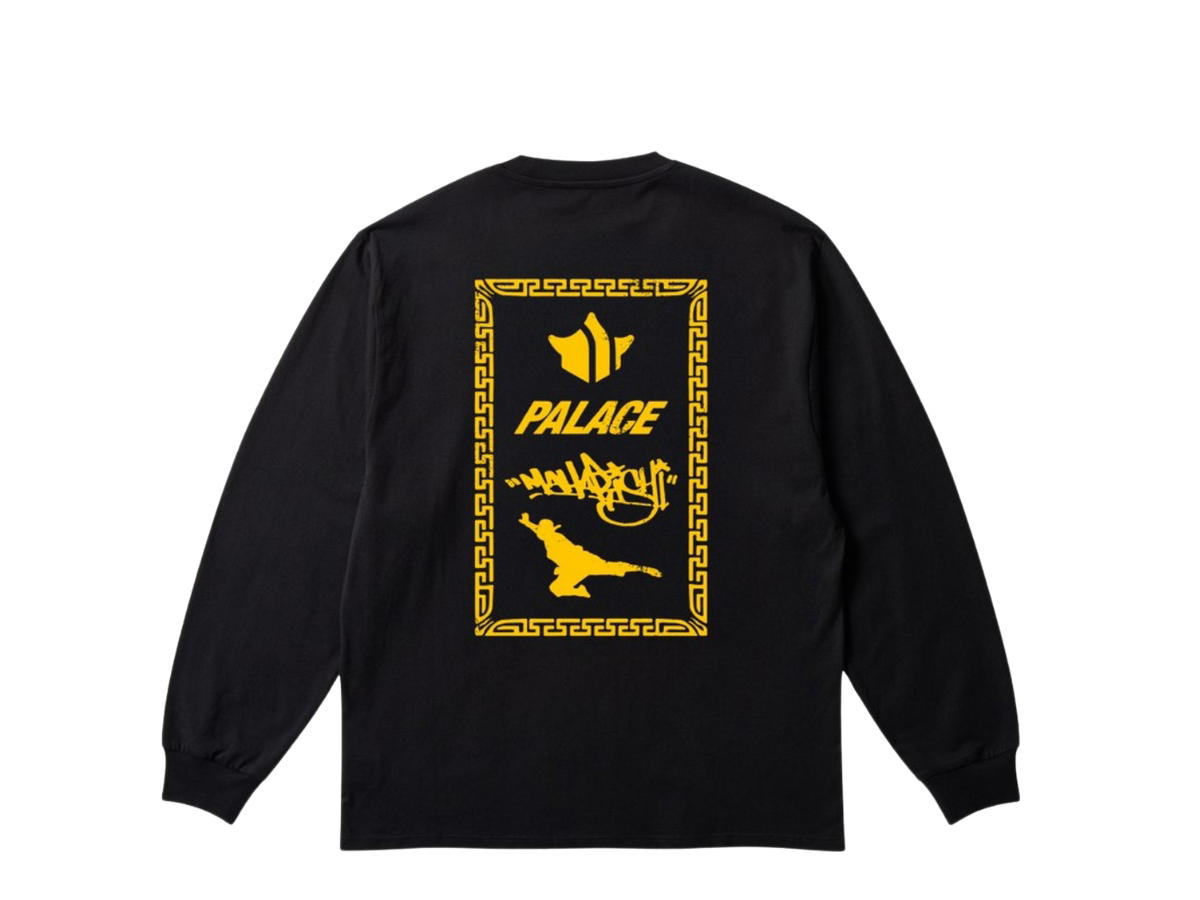 Palace Palace Maharishi Shaolin Long Sleeve Black