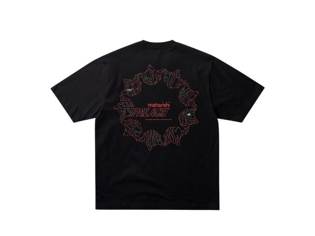 Palace Palace Maharishi Temple Star T-Shirt Black - view 1