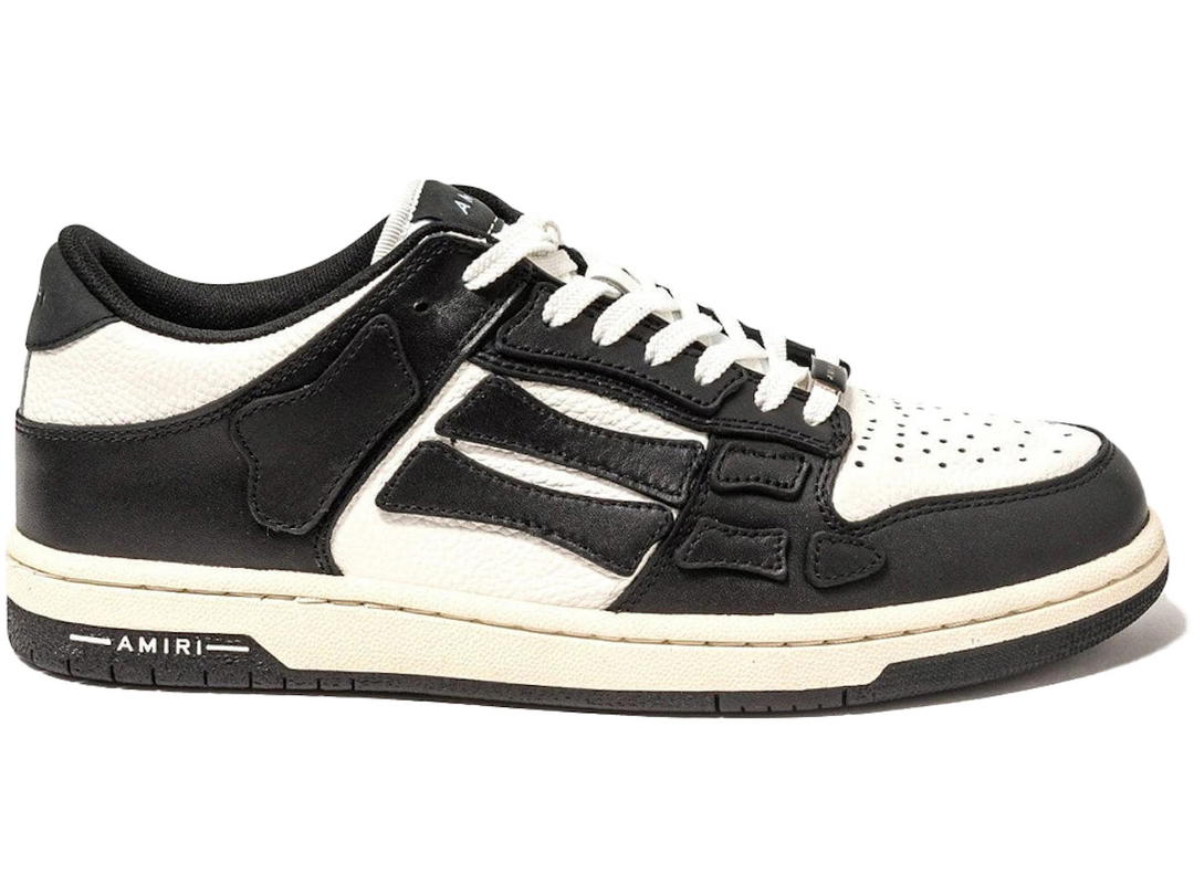AMIRI AMIRI Skel Top Low Black Off White
