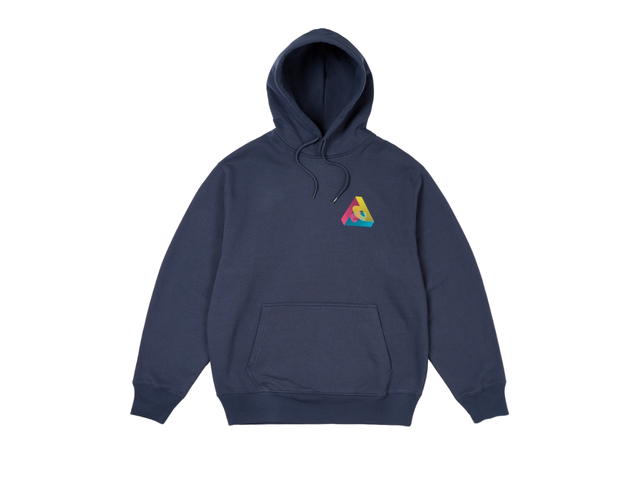 Palace Palace 3P Fade Hood Navy - view 1