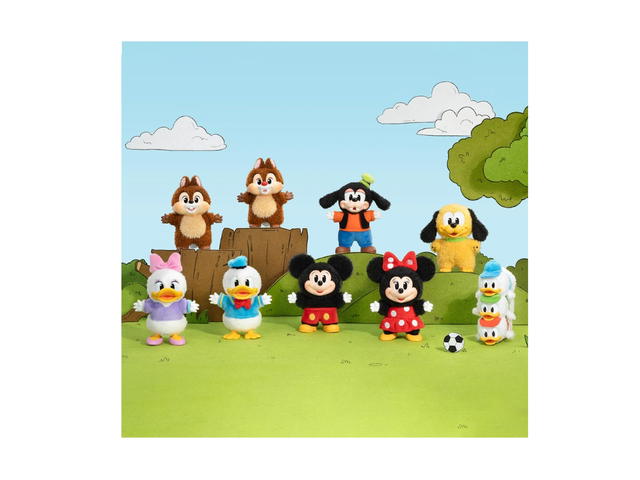 Pop Mart Pop Mart Mickey Family Cute Together Keychain Series Figures Whole Set - view 1