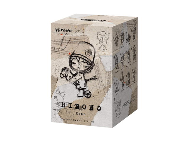Pop Mart (เช็คการ์ด) Pop Mart Back Off Hirono Echo Series Figures - view 2