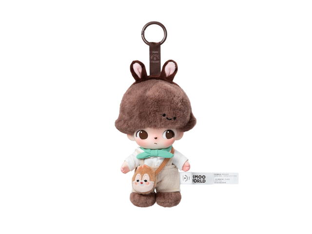 Pop Mart (เช็คการ์ด) Pop Mart Chip And Dale Dimoo World × Disney Series Vinyl Plush Keychain Blind Box - view 1