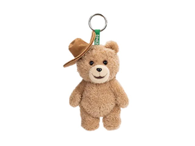 Pop Mart (เช็คการ์ด) Pop Mart Cowboy Bear Ted2 Teddy Bear Action Plush Pendant - view 1