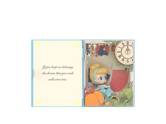 Pop Mart (เช็คการ์ด) Pop Mart Cinderella Disney Princess's Fairy Tales Series Scene Sets - view 1