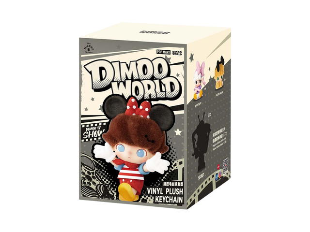 Pop Mart (เช็คการ์ด) Pop Mart Donald Duck's Singing Dimoo World × Disney Series Vinyl Plush Keychain Blind Box - view 2