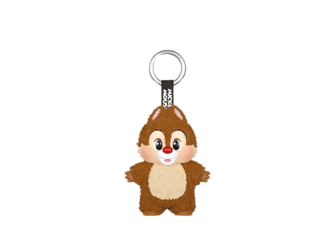 Pop Mart (เช็คการ์ด) Pop Mart Dale Mickey Family Cute Together Keychain Series Figures