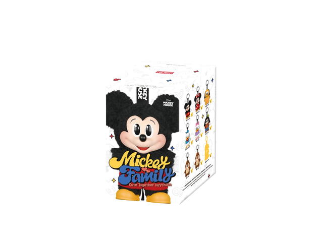 Pop Mart (เช็คการ์ด) Pop Mart Dale Mickey Family Cute Together Keychain Series Figures - view 2