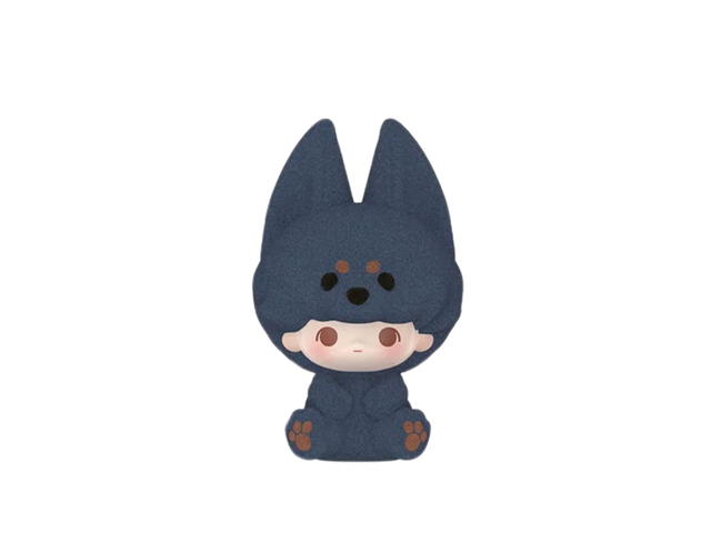 Pop Mart (เช็คการ์ด) Pop Mart Dimoo Sitting Doberman Pop Bean Pajama Cross Dressing Series - view 1