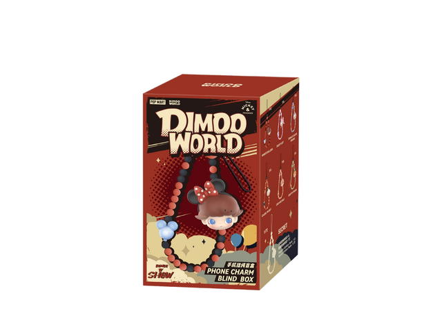 Pop Mart (เช็คการ์ด) Pop Mart Daisy's Gift Dimoo World × Disney Series-Phone Charm Blind Box - view 2