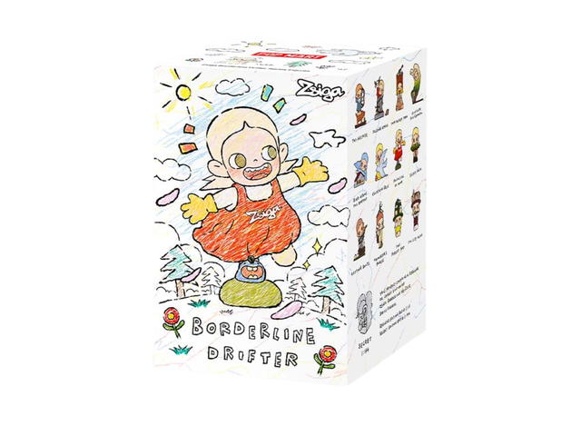 Pop Mart (เช็คการ์ด) Pop Mart Falling Apple Zsiga Borderline Drifter Series Figures - view 2