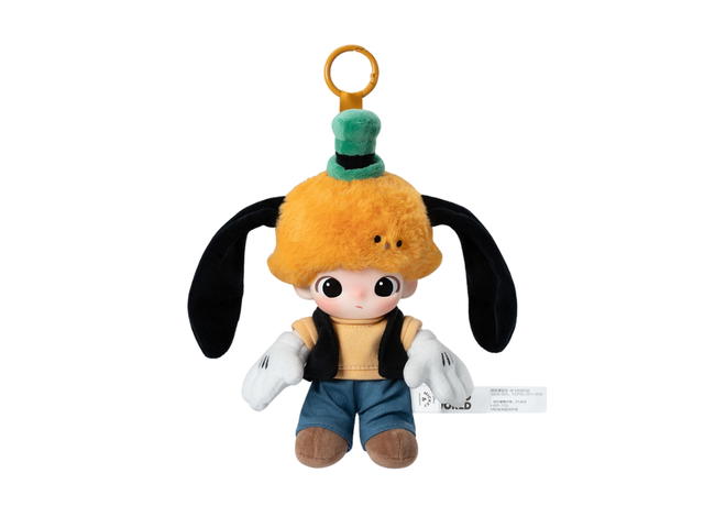 Pop Mart (เช็คการ์ด) Pop Mart Goofy's Prank Dimoo World × Disney Series Vinyl Plush Keychain Blind Box - view 1