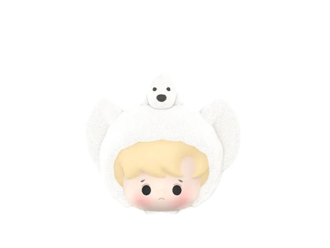Pop Mart (เช็คการ์ด) Pop Mart Hacipupu Purring Puppy Pop Bean Pajama Cross Dressing Series
