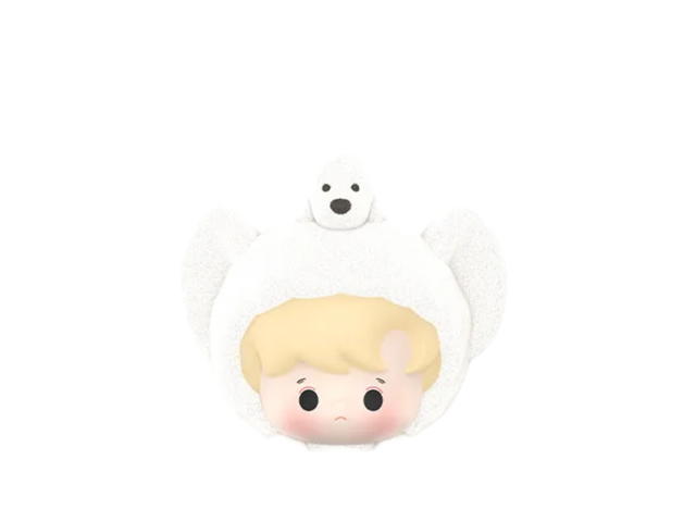 Pop Mart (เช็คการ์ด) Pop Mart Hacipupu Purring Puppy Pop Bean Pajama Cross Dressing Series - view 1