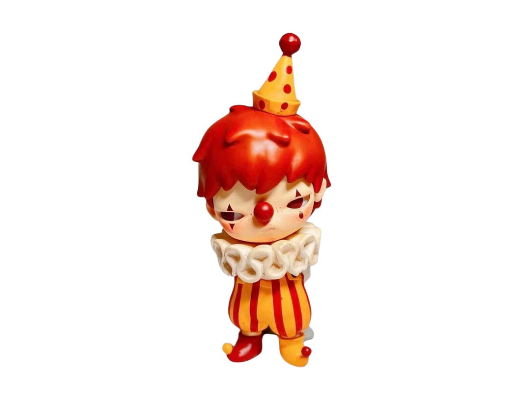 Pop Mart (เช็คการ์ด) Pop Mart Hirono Sad Clown Gathering At The Pop Land Series