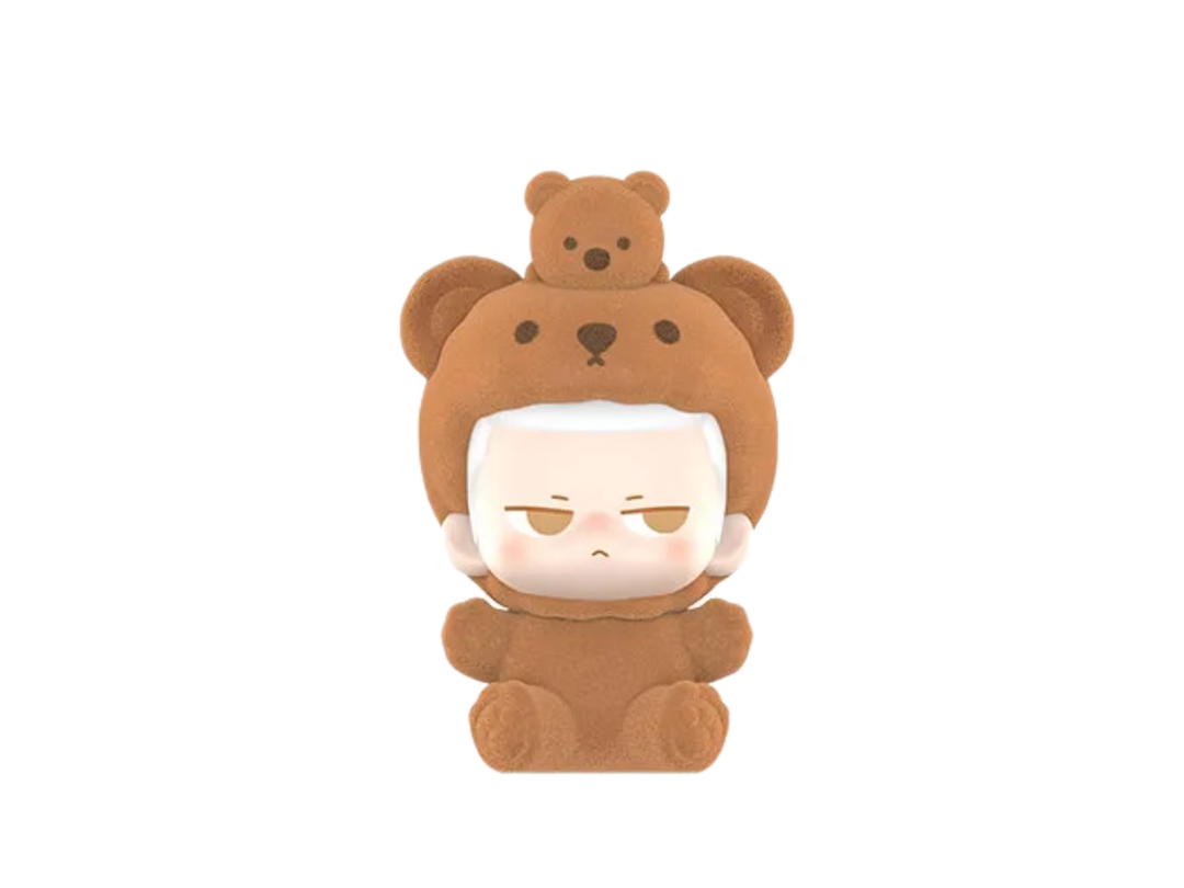 Pop Mart (เช็คการ์ด) Pop Mart Kubo Cuddly Bear Pop Bean Pajama Cross Dressing Series