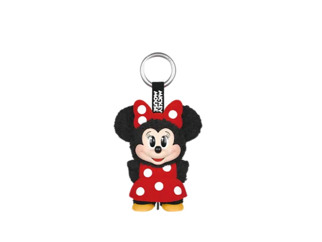 Pop Mart (เช็คการ์ด) Pop Mart Minnie Mickey Family Cute Together Keychain Series Figures
