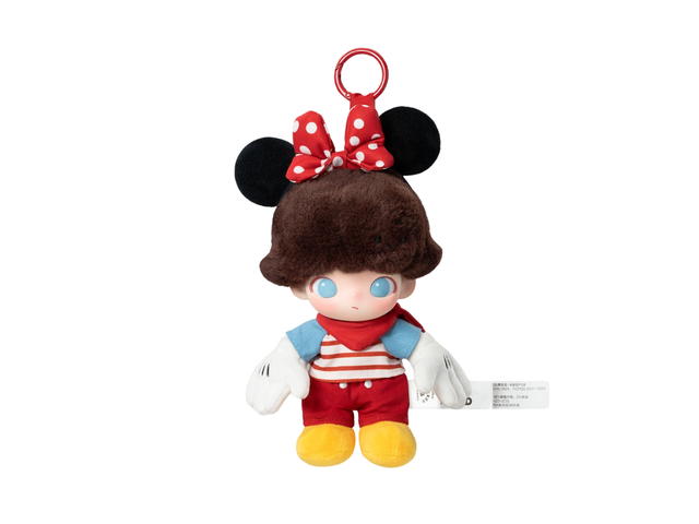 Pop Mart (เช็คการ์ด) Pop Mart Minnie's Balloon Dimoo World × Disney Series Vinyl Plush Keychain Blind Box - view 1