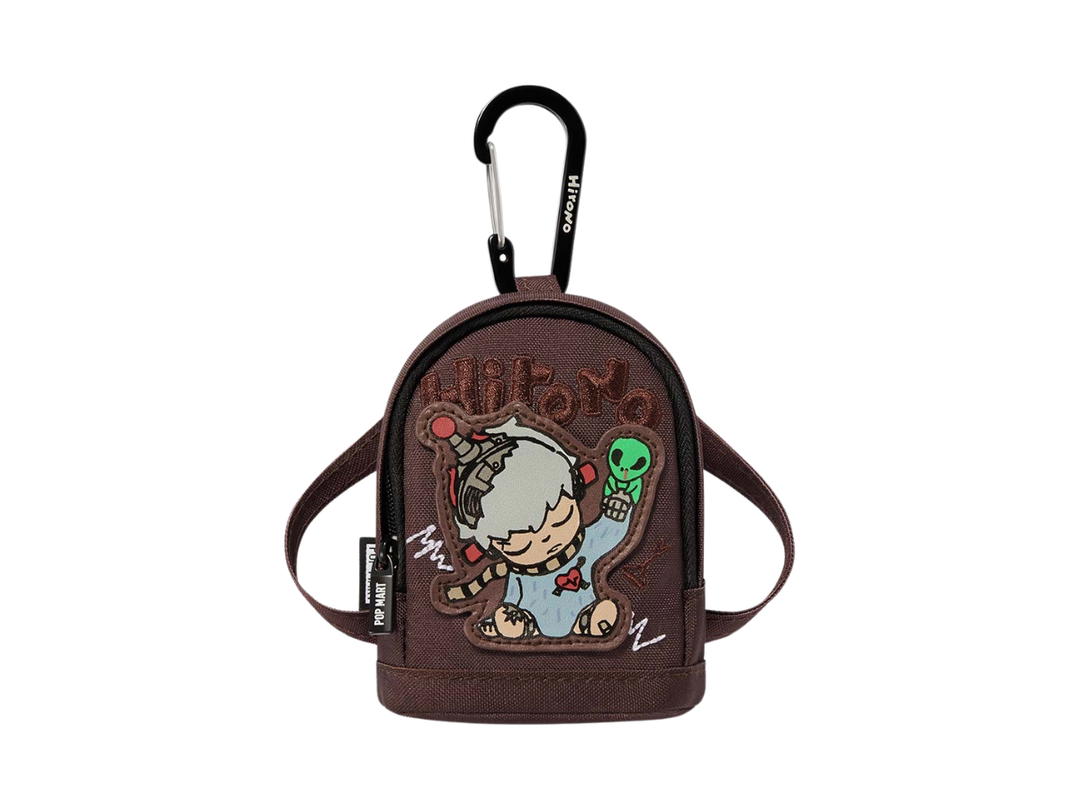 Pop Mart (เช็คการ์ด) Pop Mart Never Growing Up (Secret Edition) Hirono Echo Series - Mini Bag Blind Box