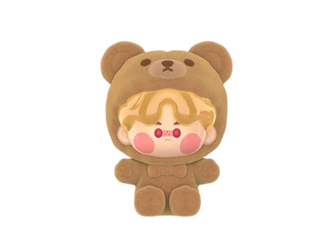 Pop Mart (เช็คการ์ด) Pop Mart Pino Jelly Gummy Bear Pop Bean Pajama Cross Dressing Series