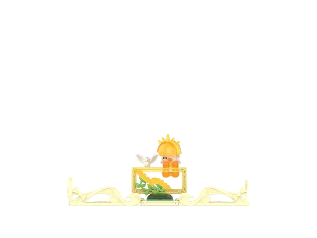 Pop Mart (เช็คการ์ด) Pop Mart Pino Jelly Sunflower Gift For You Greeting Card Series Scene Sets