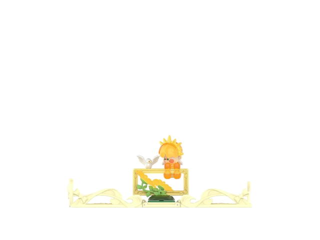 Pop Mart (เช็คการ์ด) Pop Mart Pino Jelly Sunflower Gift For You Greeting Card Series Scene Sets - view 1
