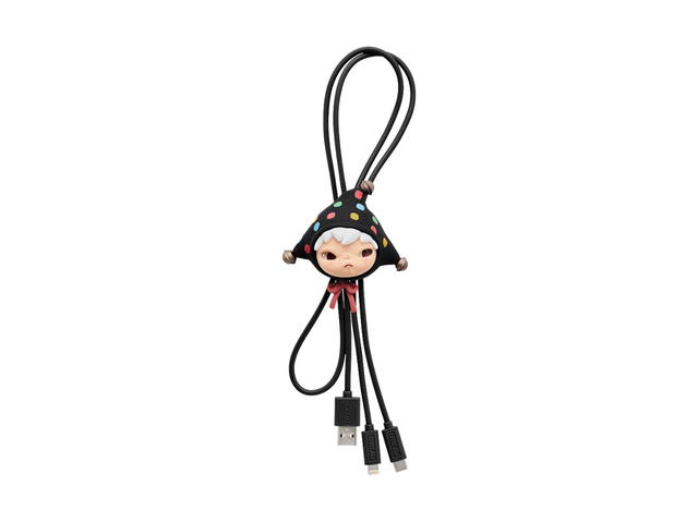 Pop Mart (เช็คการ์ด) Pop Mart Pieces Of Memory Hirono Echo Series-2 in 1 Cable Blind Box - view 1
