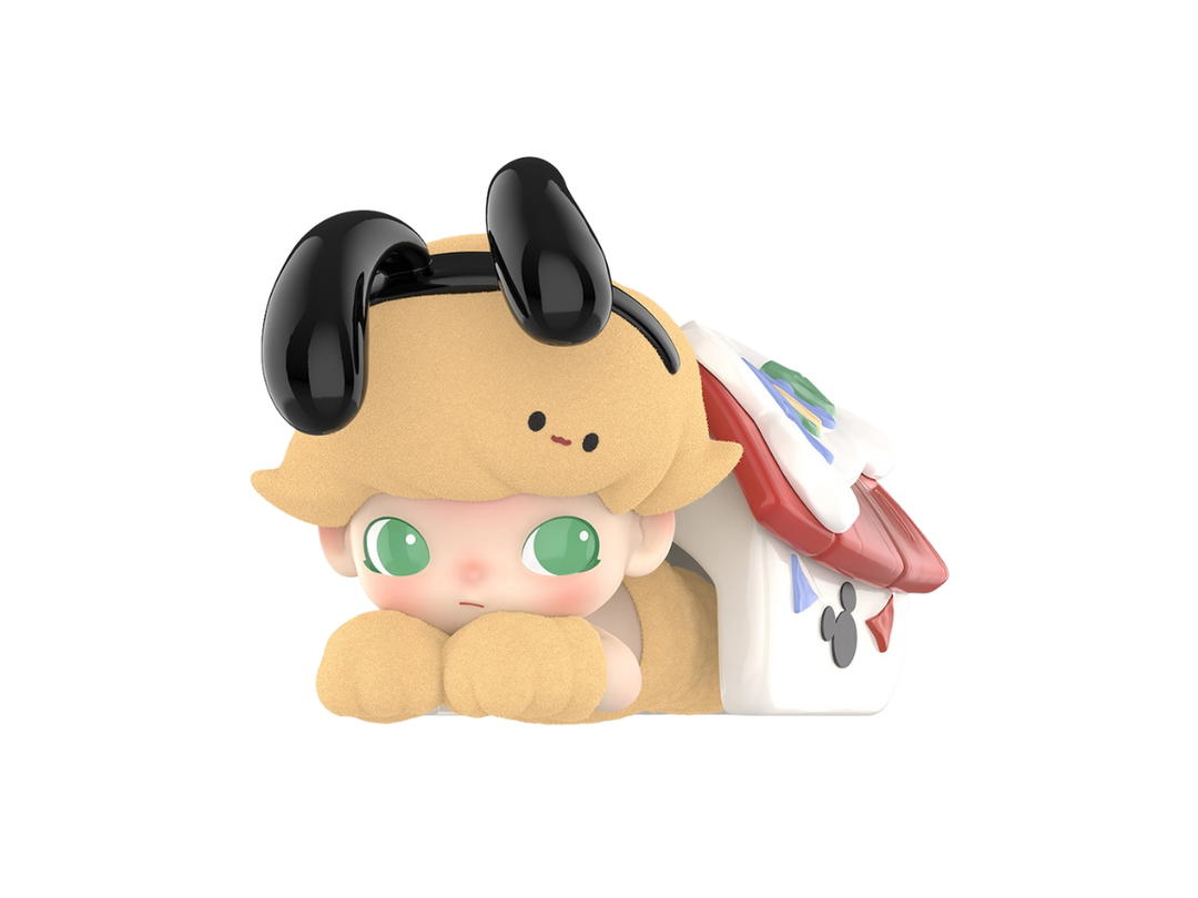 Pop Mart (เช็คการ์ด) Pop Mart Pluto's House Dimoo World × Disney Series Figures