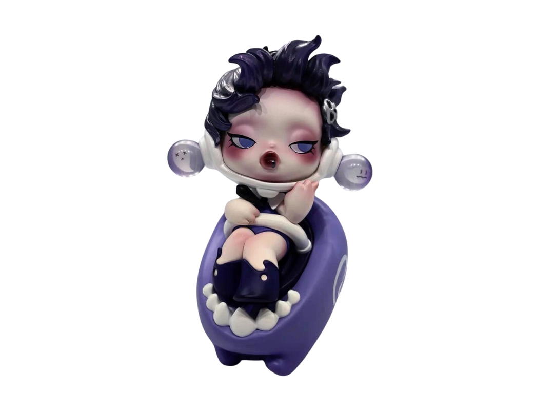 Pop Mart (เช็คการ์ด) Pop Mart Skullpanda Rolling Monster Gathering At The Pop Land Series