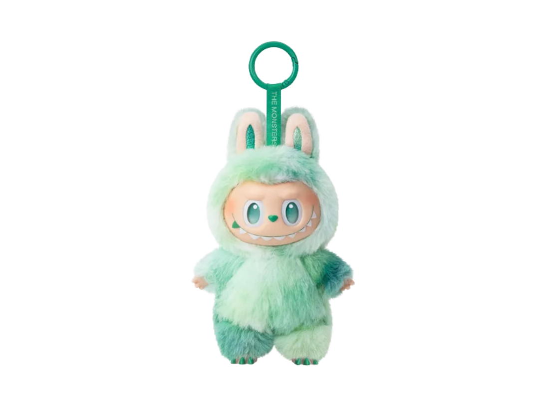 Pop Mart (เช็คการ์ด) Pop Mart Serenity Labubu The Monsters Big Into Energy Series Vinyl Plush Pendant Blind Box