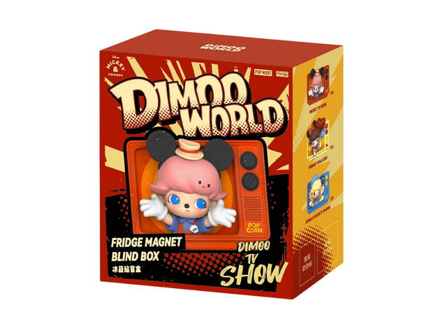 Pop Mart (เช็คการ์ด) Pop Mart The Captain Of Steamboat Willie (Secret Edition) Dimoo World × Disney Series-Fridge Magnet Blind Box - view 2