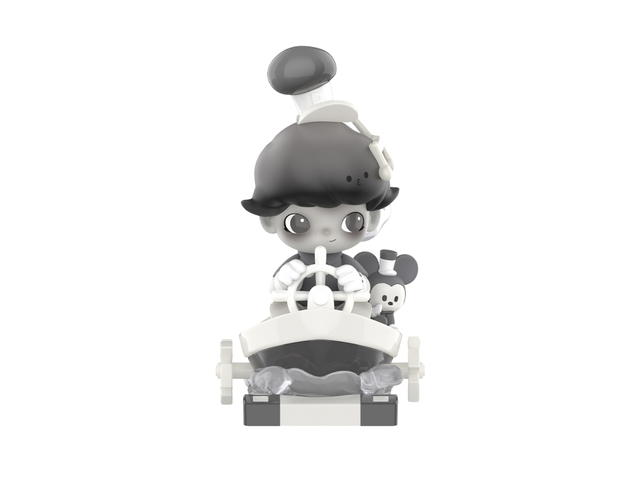 Pop Mart (เช็คการ์ด) Pop Mart The Captain Of Steamboat Willie (Secret Edition) Dimoo World × Disney Series Figures - view 1