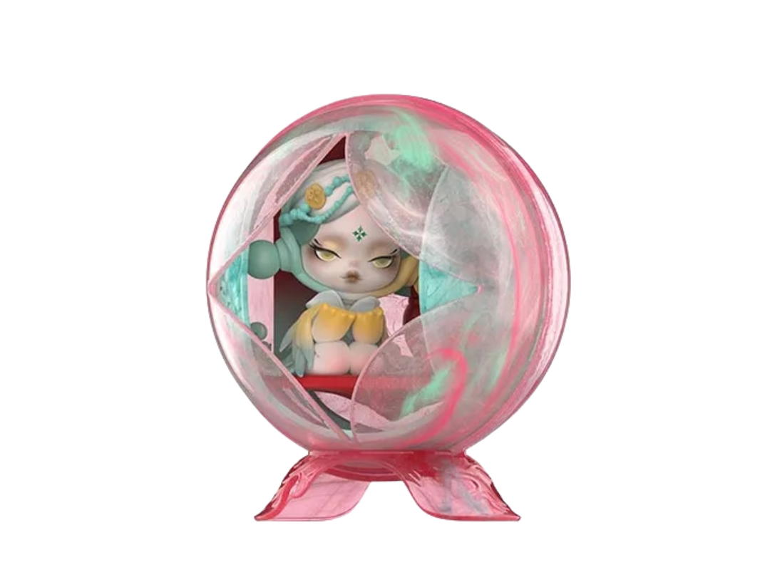 Pop Mart (เช็คการ์ด) Pop Mart The Ghanta Skullpanda The Mirage Series Figures