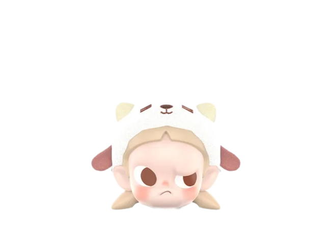 Pop Mart (เช็คการ์ด) Pop Mart Zsiga Lying Lamb Pop Bean Pajama Cross Dressing Series - view 1