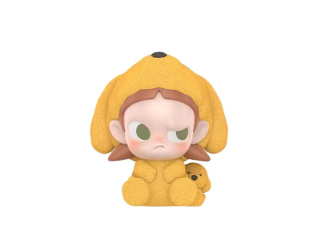 Pop Mart (เช็คการ์ด) Pop Mart Zsiga Sitting Puppy Pop Bean Pajama Cross Dressing Series - view 1
