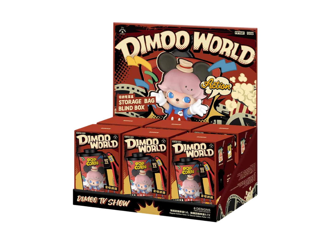 Pop Mart Pop Mart Dimoo World × Disney Series-Storage Bag Blind Box Whole Set