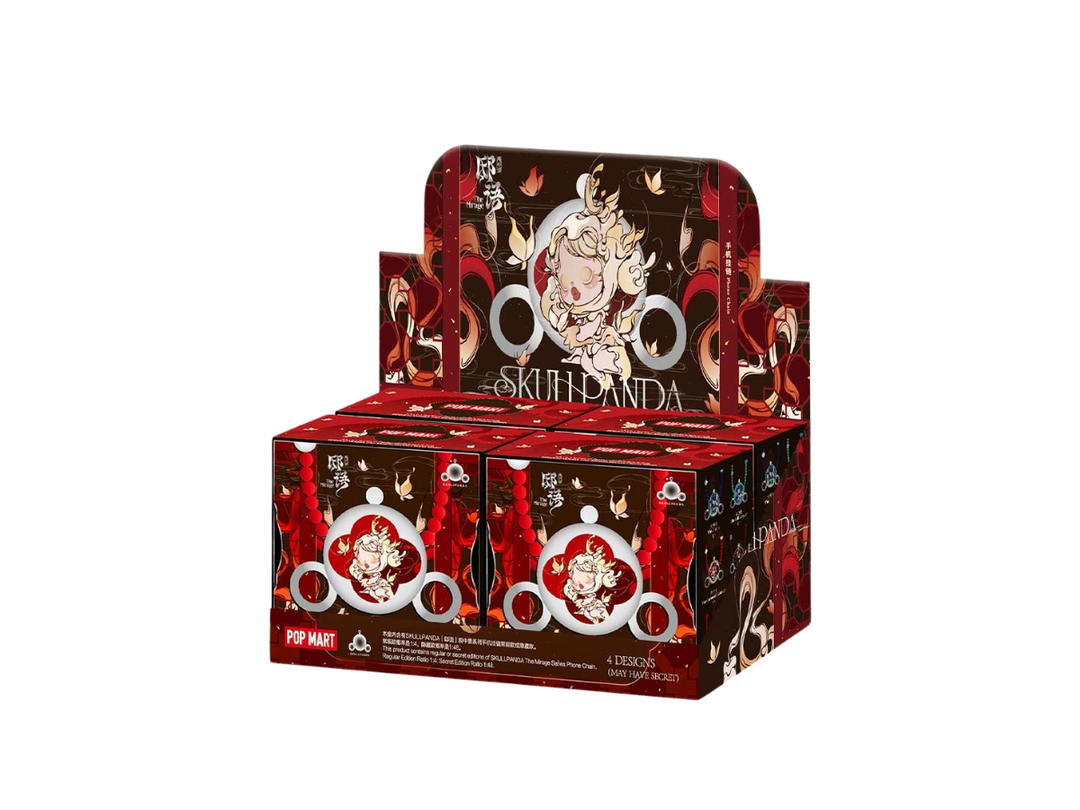 Pop Mart Pop Mart Skullpanda The Mirage Series Phone Chain Whole Set