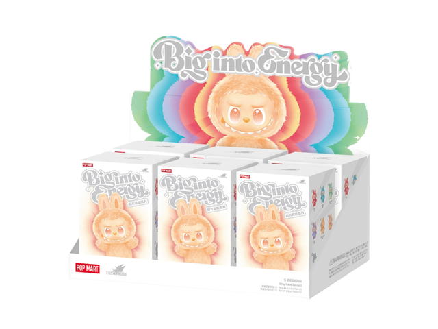Pop Mart Pop Mart Labubu The Monsters Big Into Energy Series Vinyl Plush Pendant Blind Box Whole Set - view 1