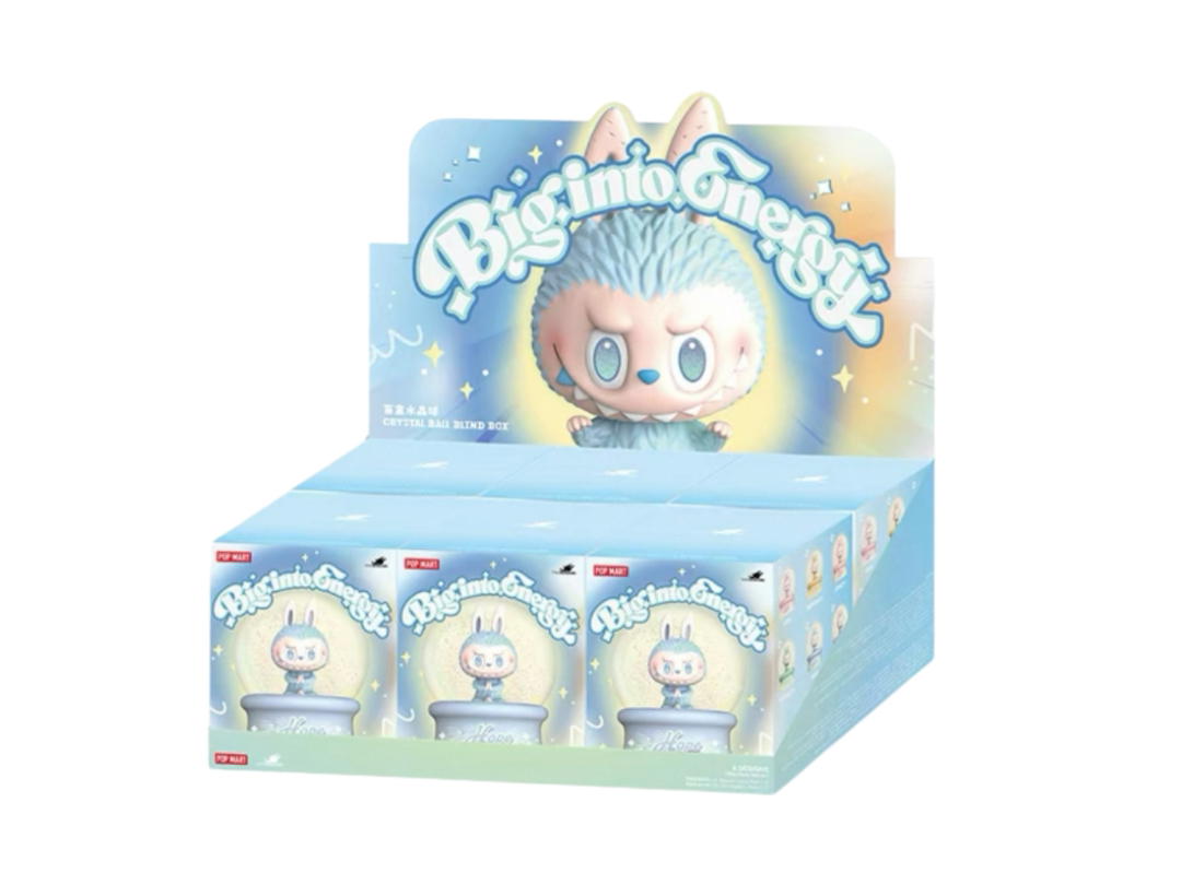Pop Mart Pop Mart The Monster Labubu Big Into Energy Series Crystal Ball Blind Box Whole Set