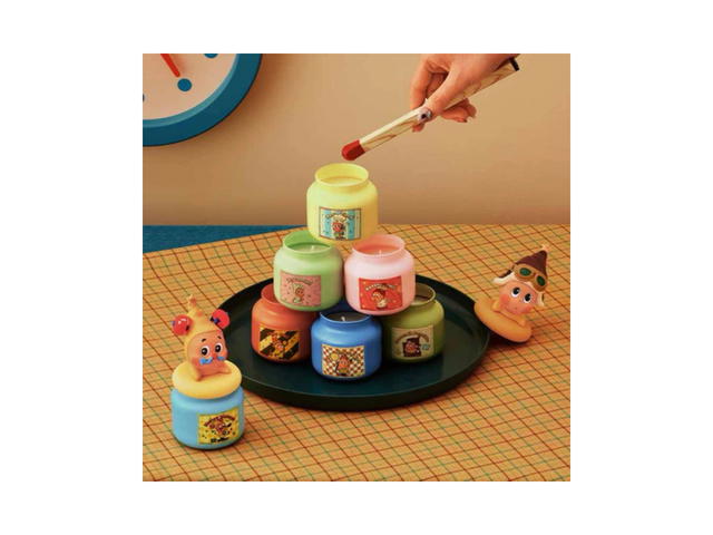 Pop Mart Pop Mart Twinkle Twinkle Be A Little Star Series Aromatherapy Candle Blind Box Whole Set - view 2