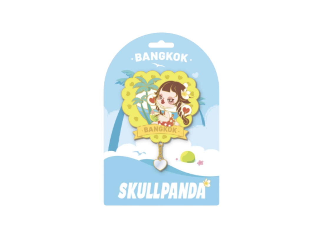 Pop Mart Pop Mart Skullpanda Thailand Bangkok Limited Edition Refrigerator Sticker