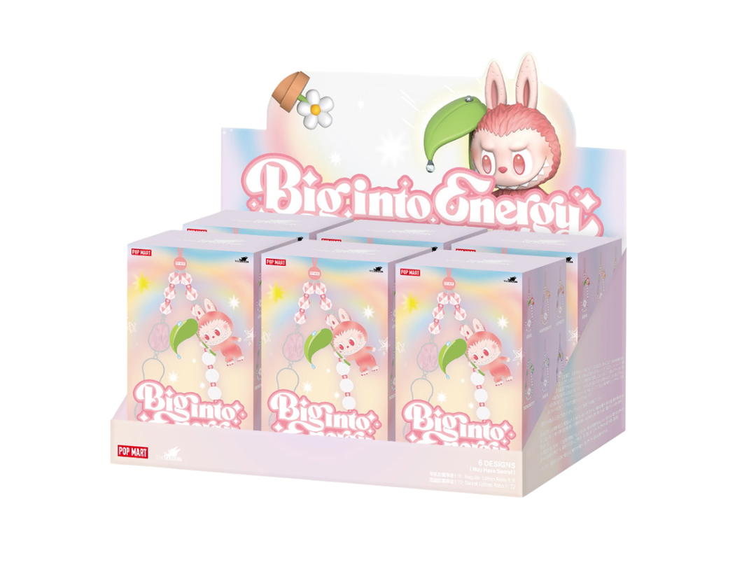 Pop Mart Pop Mart The Monsters Big Into Energy Series-Phone Charm Blind Box Whole Set