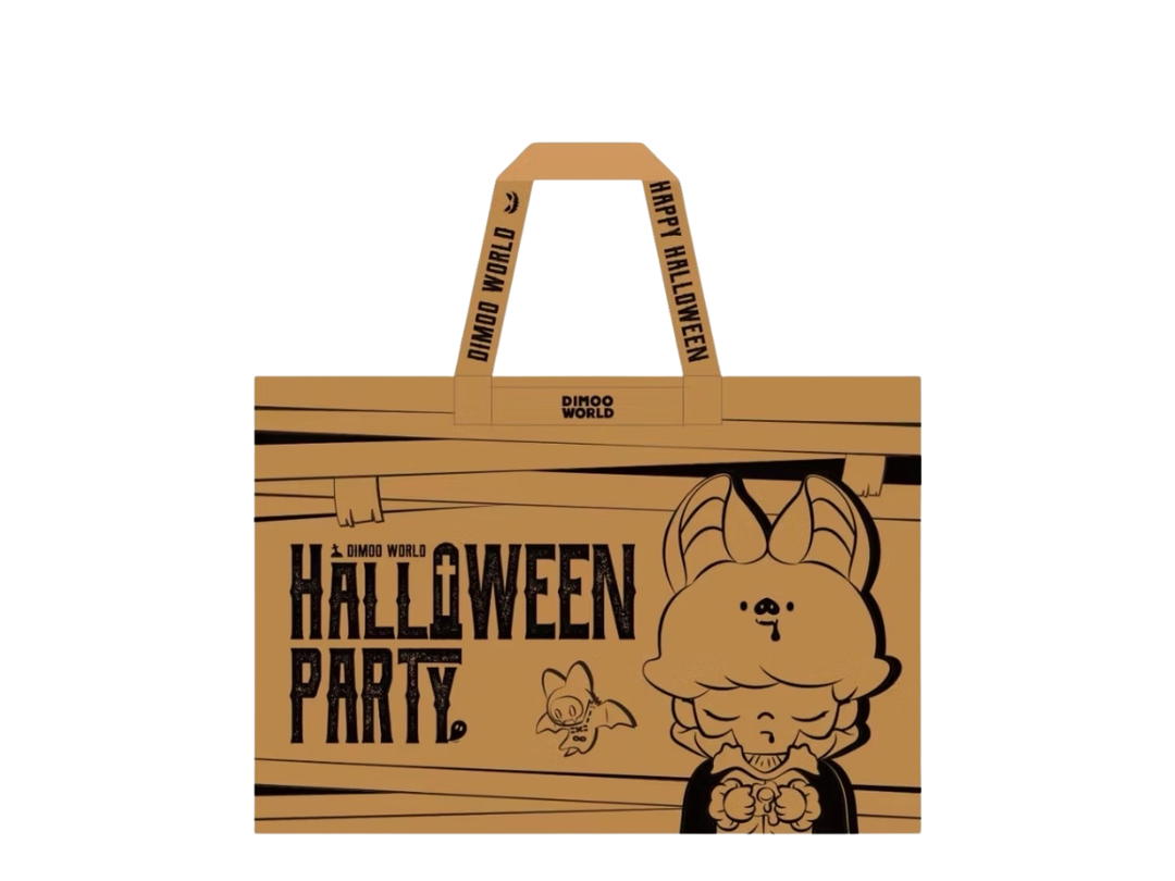 Pop Mart Pop Mart Dimoo Large Tote Bag For Purchases