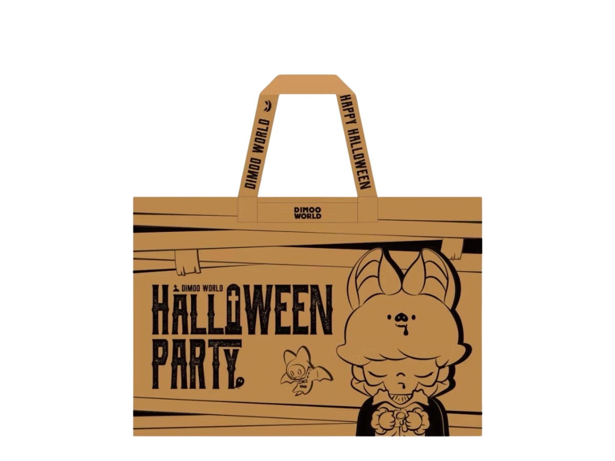Pop Mart Pop Mart Dimoo Large Tote Bag For Purchases