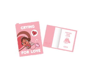 Buy Pop Mart Crybaby’s Tears Series Angel Plush Notebook at Sasom – Authentic and Ready to Ship